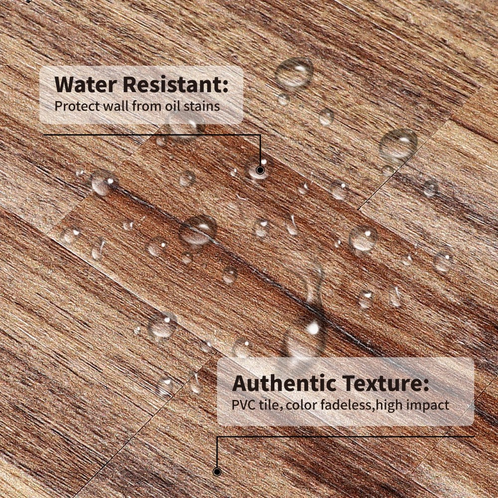Water Resistant & Authentic Texture