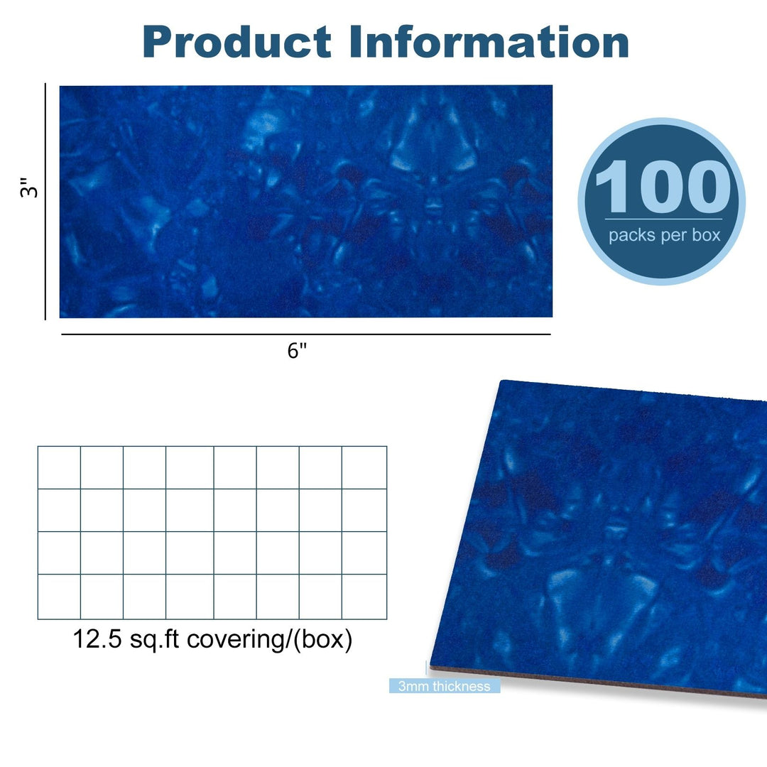 Peel and Stick Backsplash Size