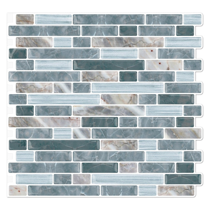 Gray 3D Embossed Vinyl kitchen Backsplash