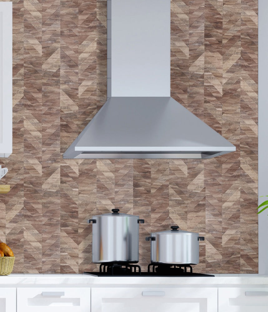 peel and stick wood backsplash for kitchen