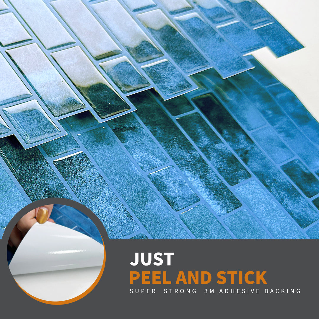 Simple installation—just peel off the backing and stick it on.