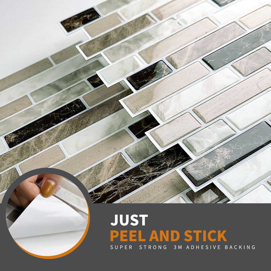 Simple installation—just peel off the backing and stick it on