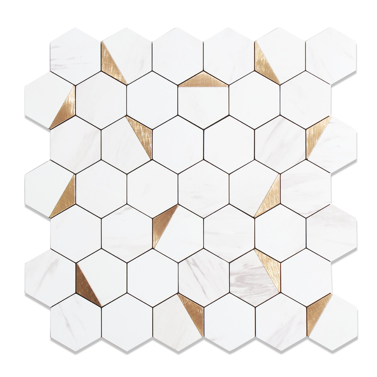 HG-sample Hexagon Peel and Stick Backsplash Tile – Yipscazo Tiles