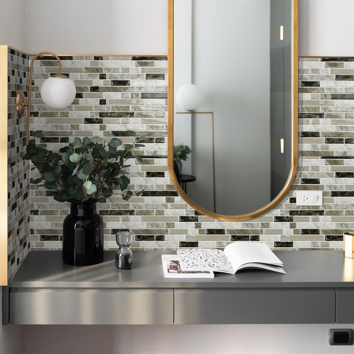 adhesive bathroom wall tiles