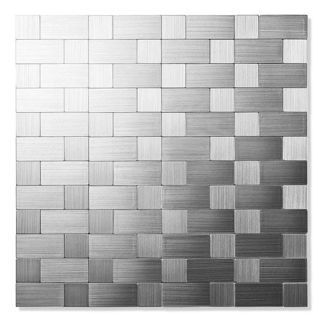 Square & Rectangle Stick on Metal Tile