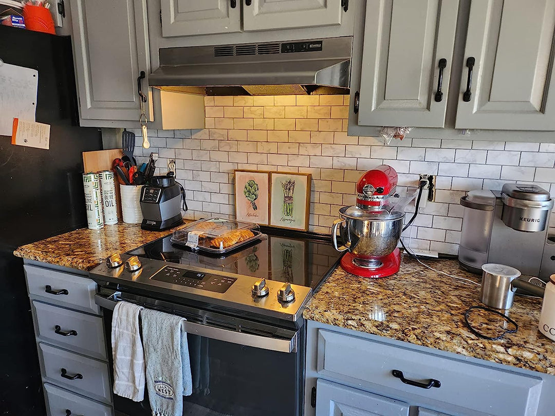 famed subway tile stick on kitchen wall