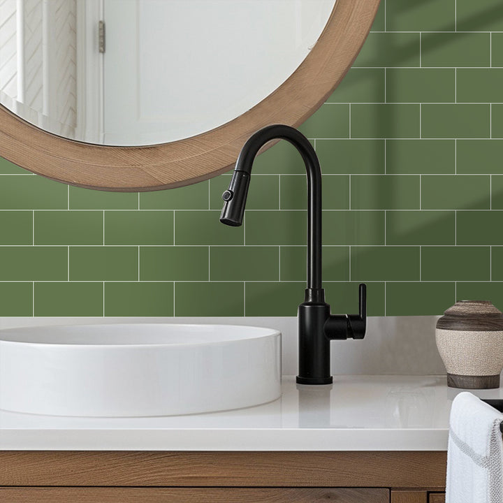 The appearance of the bathroom post-installation