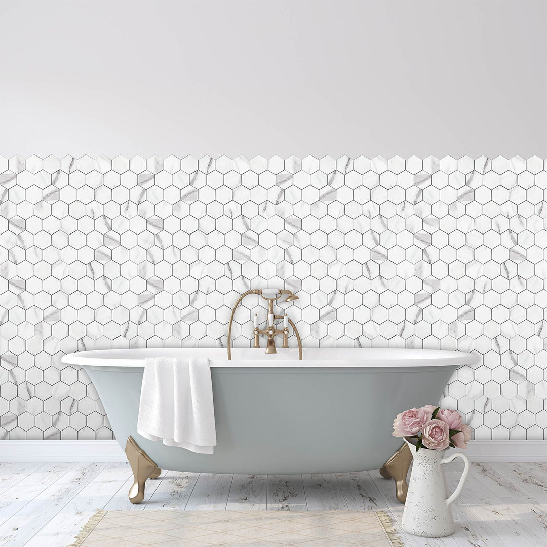 The stylish and tranquil vibe after setting up the bathroom