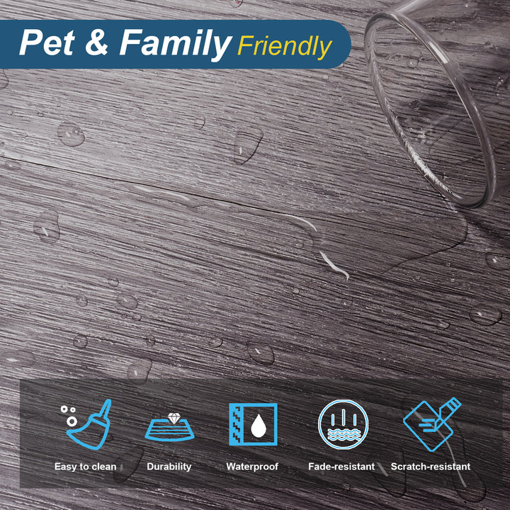 waterproof peel and stick floor tile