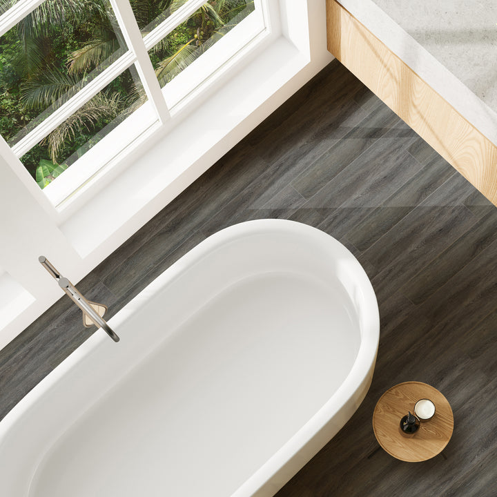 The influence of the application in the bathroom