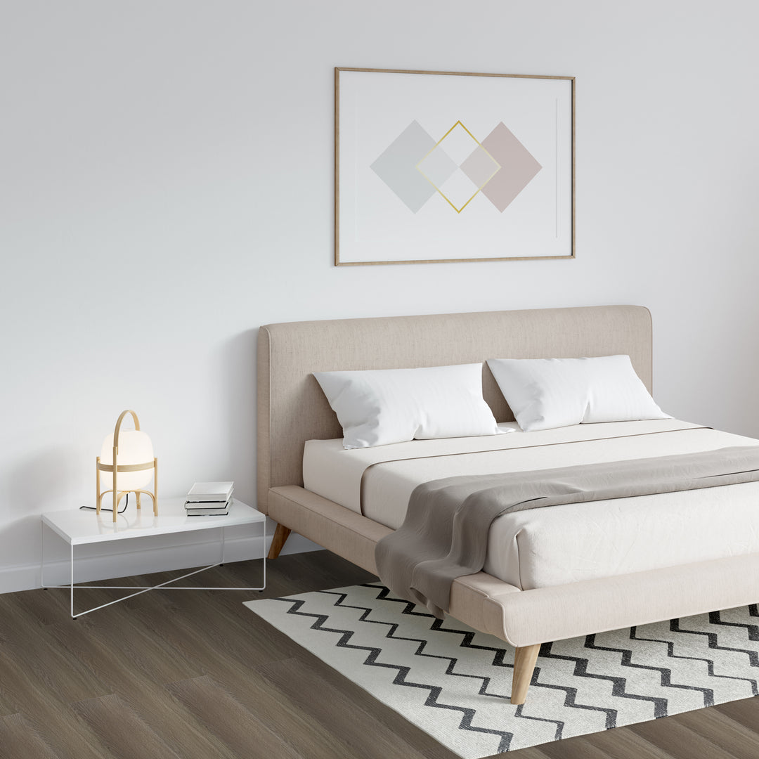 The upshot of the use in the bedroom