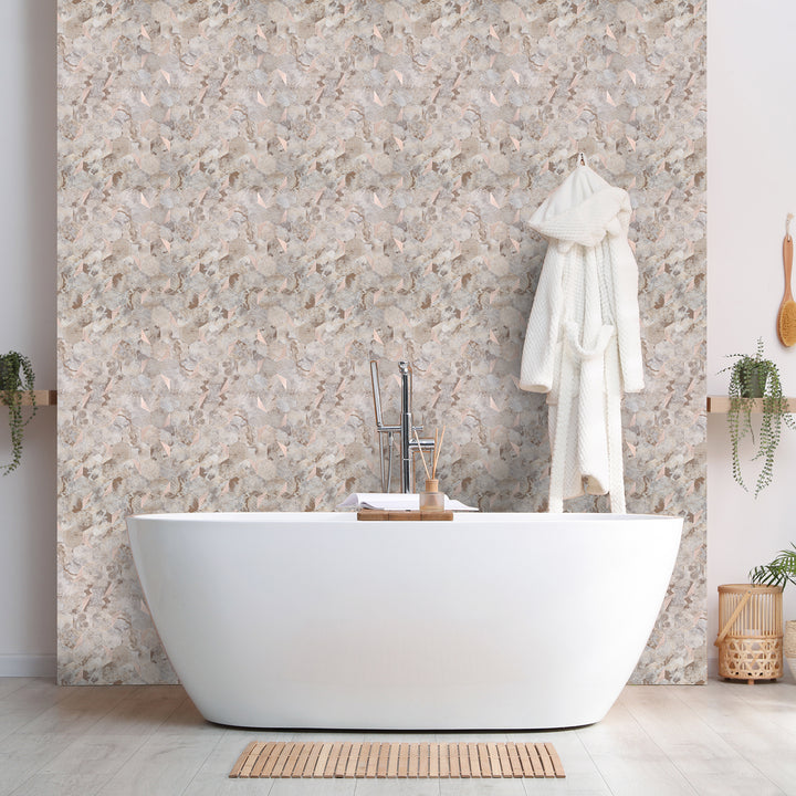 peel and stick hexagon tile for bathroom