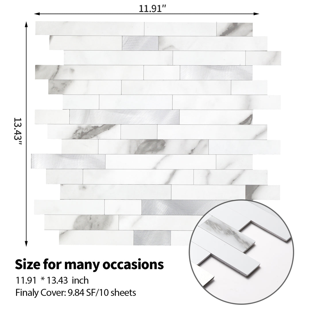 backsplash tile size