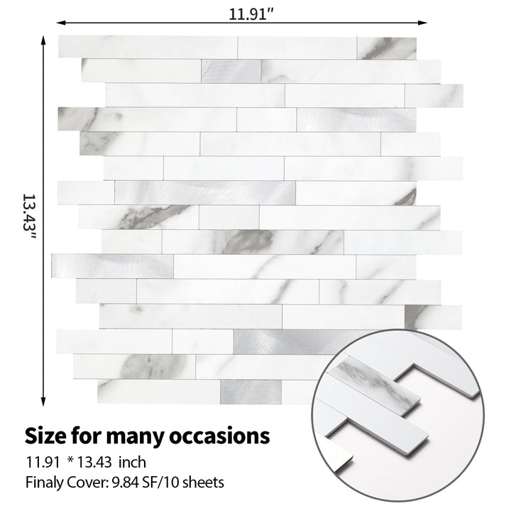 backsplash tile size