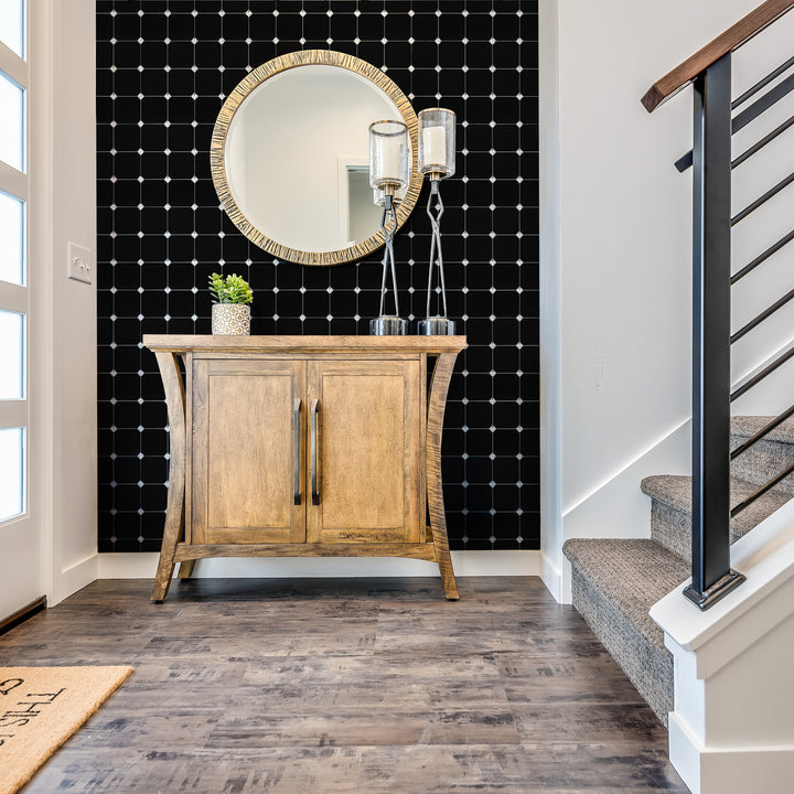 Impeccable results in the wall after setup