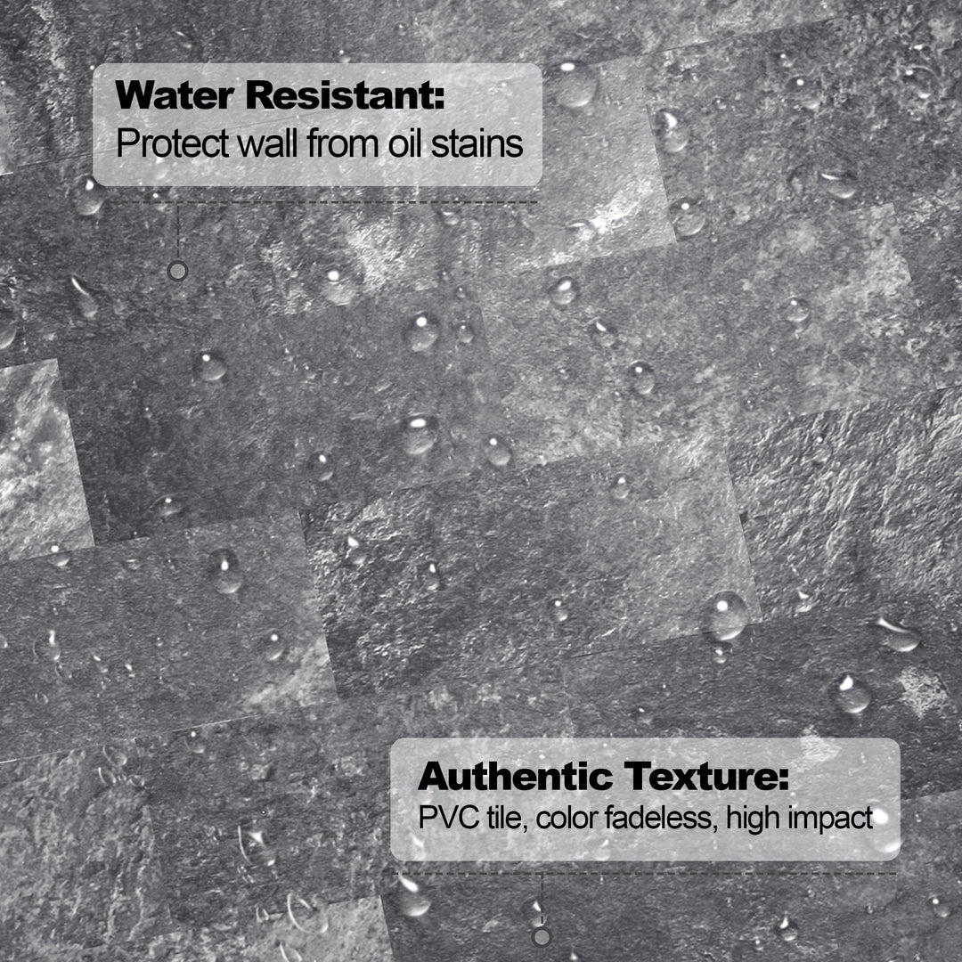 PVC tile water resistant