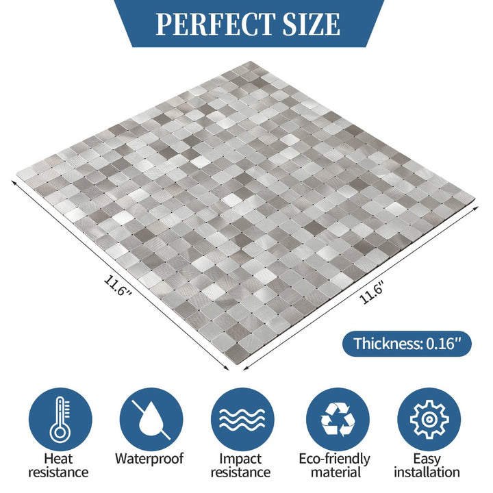 Adhesive Tile Size