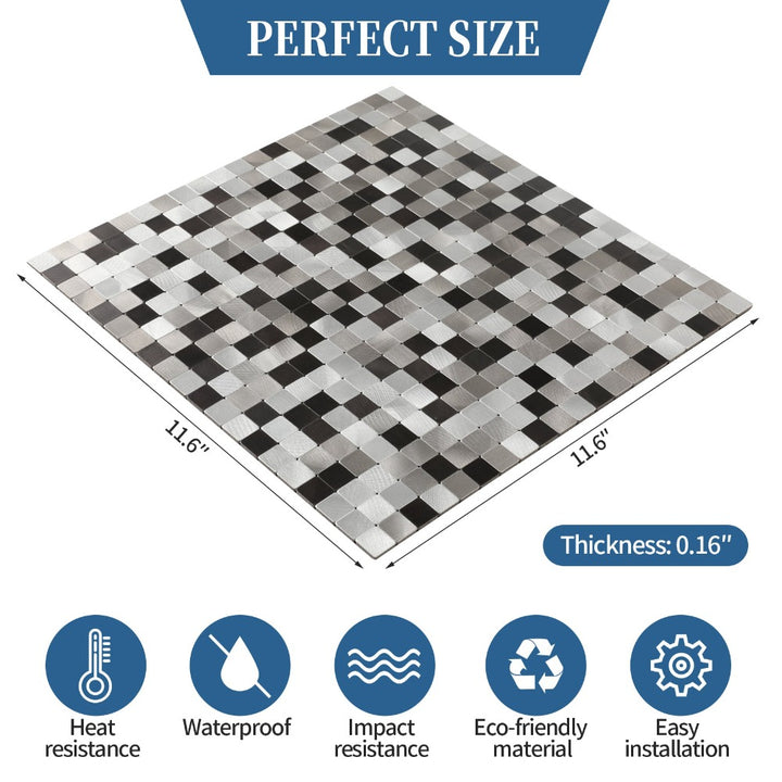 Adhesive Tile Size