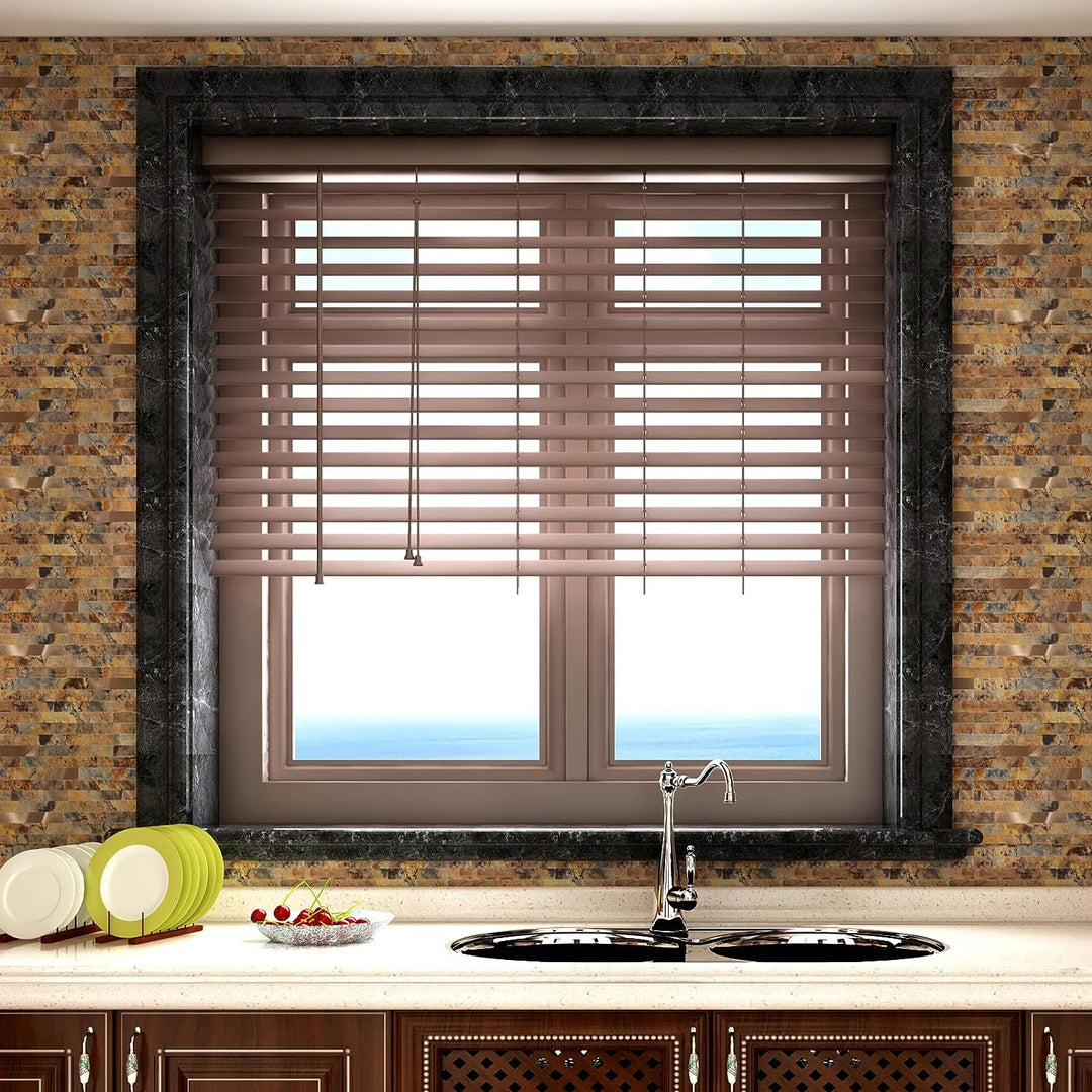 PVC backsplash ideas for kitchen Linear Blend in Rusty