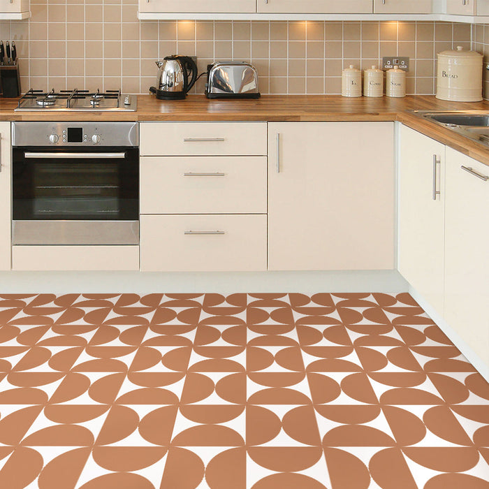 vinyl stickers stick on kitchen floor