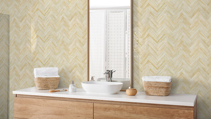 peel and stick herringbone tile for bathroom