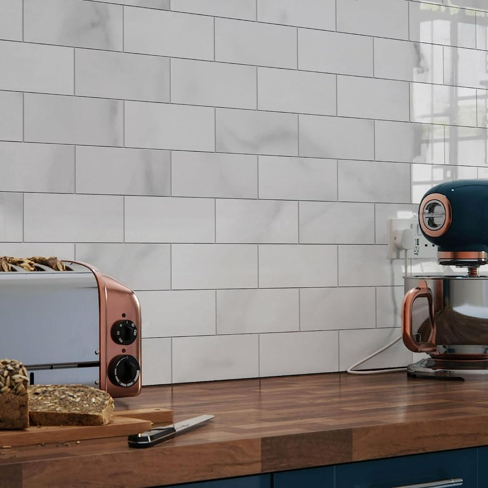 Stone Texture Backsplash Tiles For Kitchen