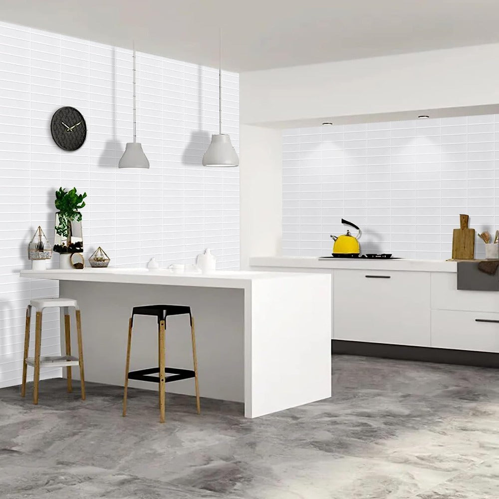 Large Premium Peel and Stick Backsplash For Kitchen