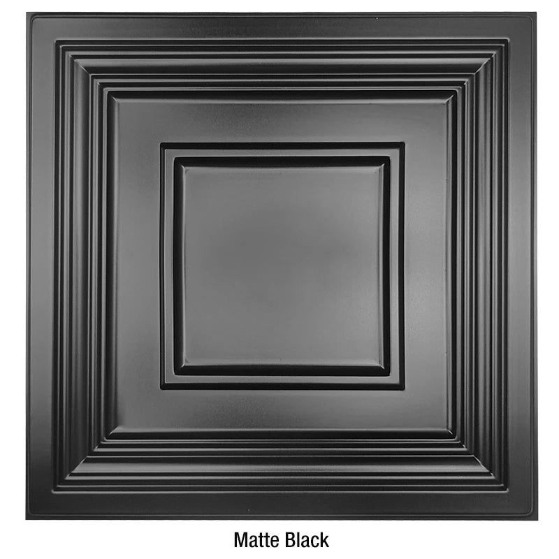 matte black ceiling tile
