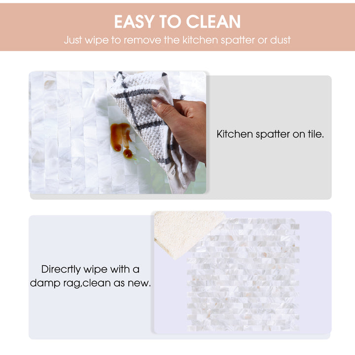 the tile easy to clean 