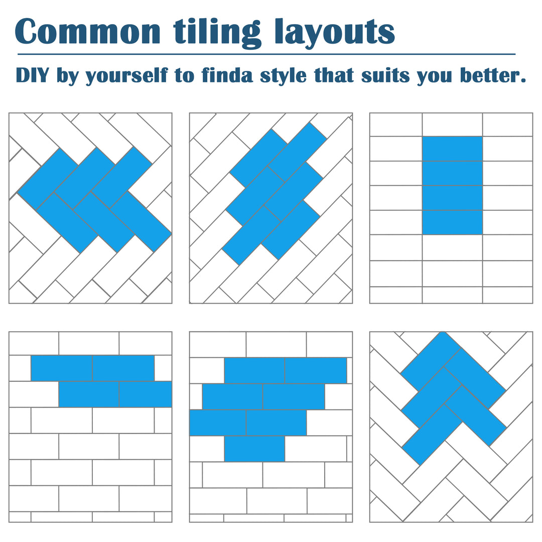 floor tile common tiling layouts