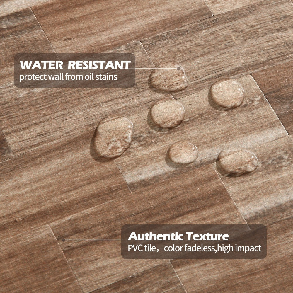 Water Resistant & Authentic Texture