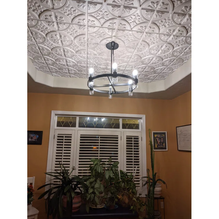 ceiling tiles stick on living room