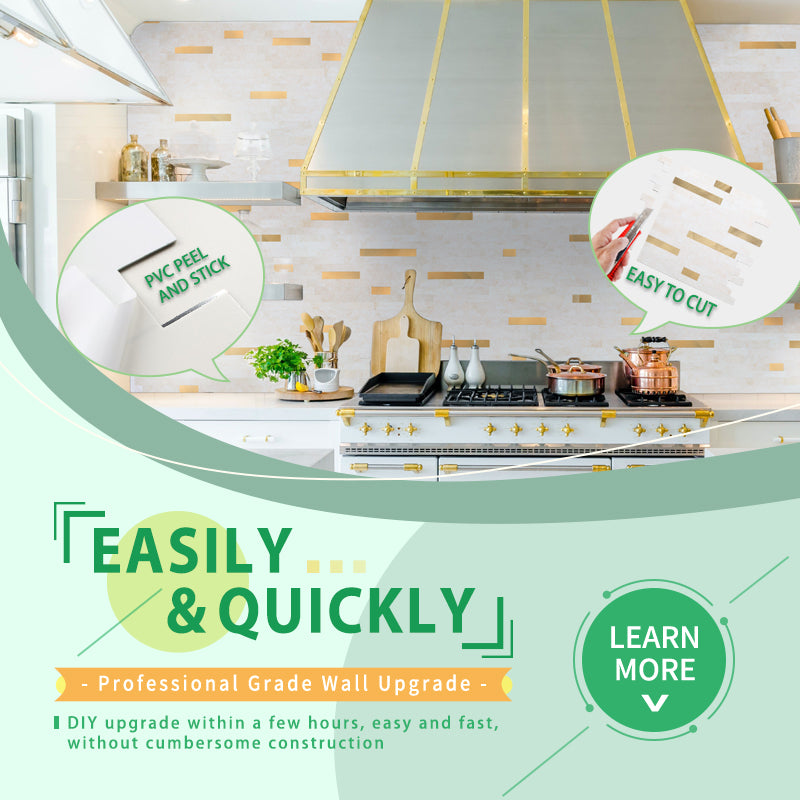 easy and quick to peel & stick tile