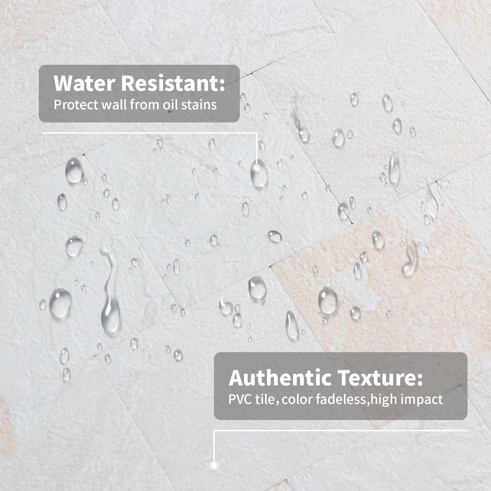 peel and stick tile water resistant