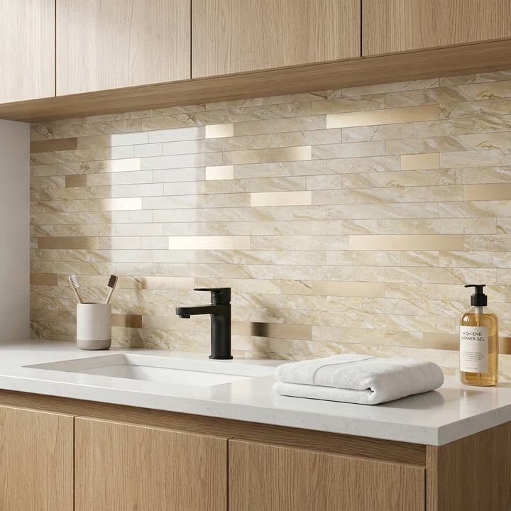 peel and stick bathroom tiles