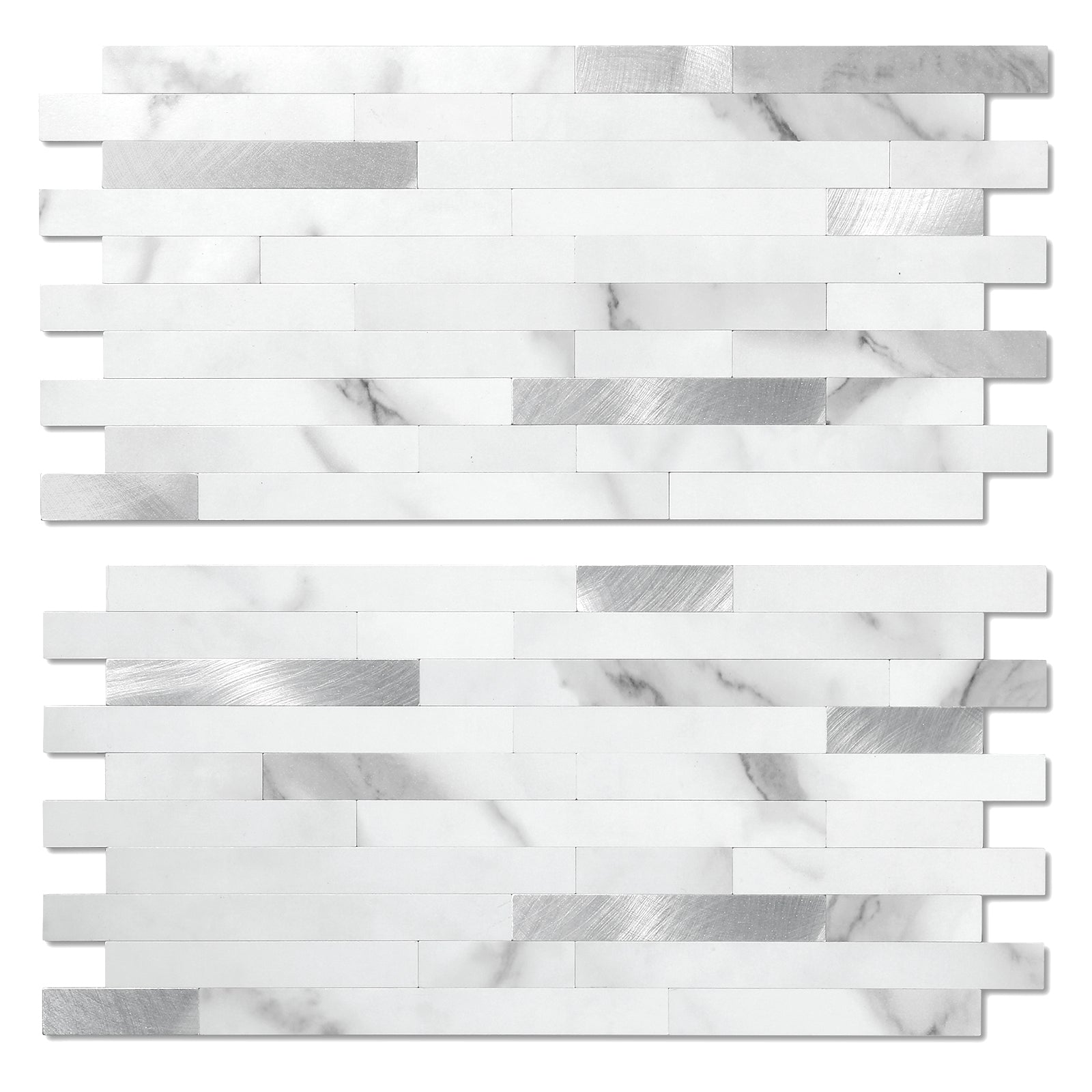 marble white peel and stick tiles
