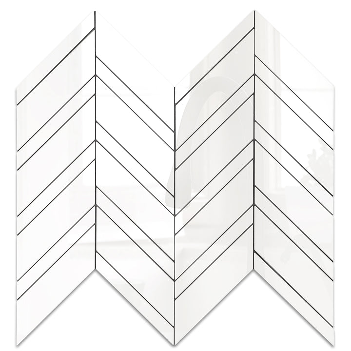 peel and stick herringbone tile