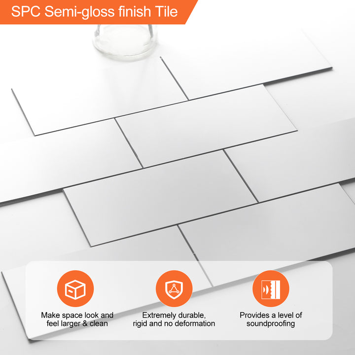 SPC semi gloss finsh tile