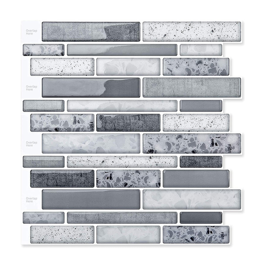 Gray Stick on Wall Tile