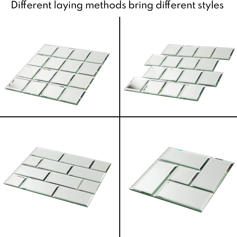 different laying metods bring different styles