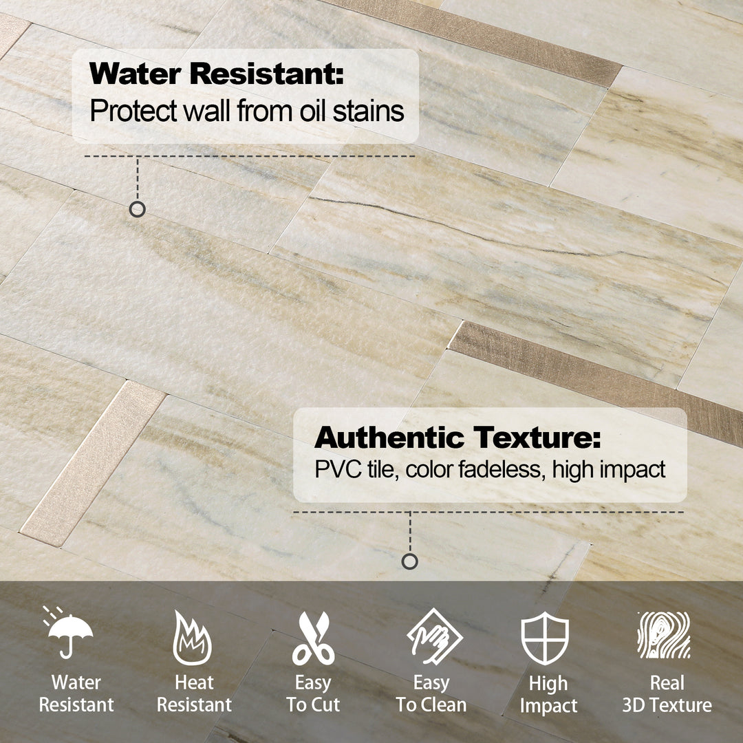 peel and stick backsplash detail