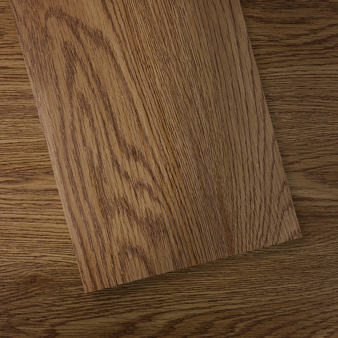 Classic oak peel and stick floor tiles