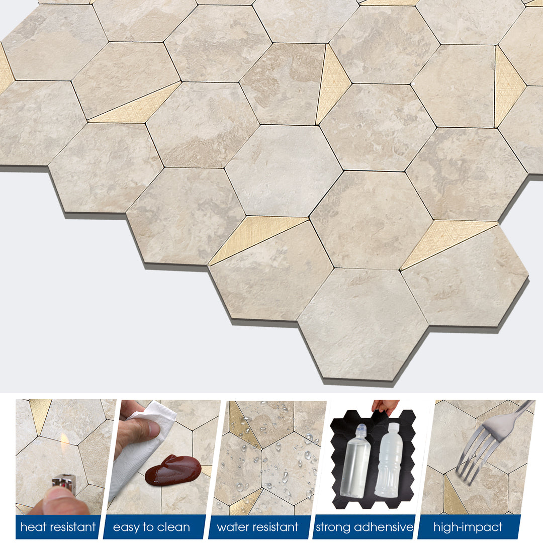Hexagonal tile properties