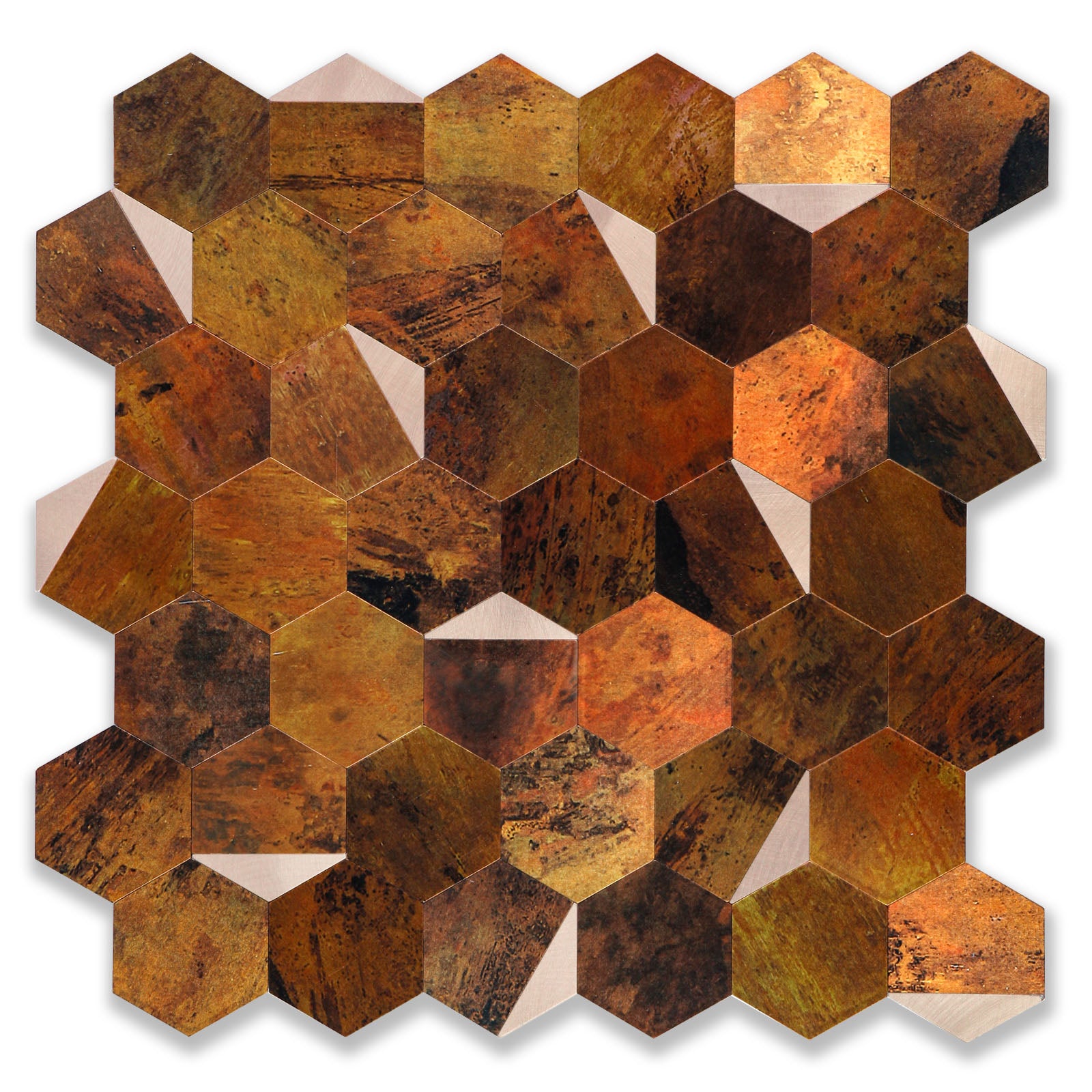 peel and stick hexagon tiles