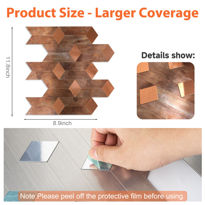 backsplash tile size