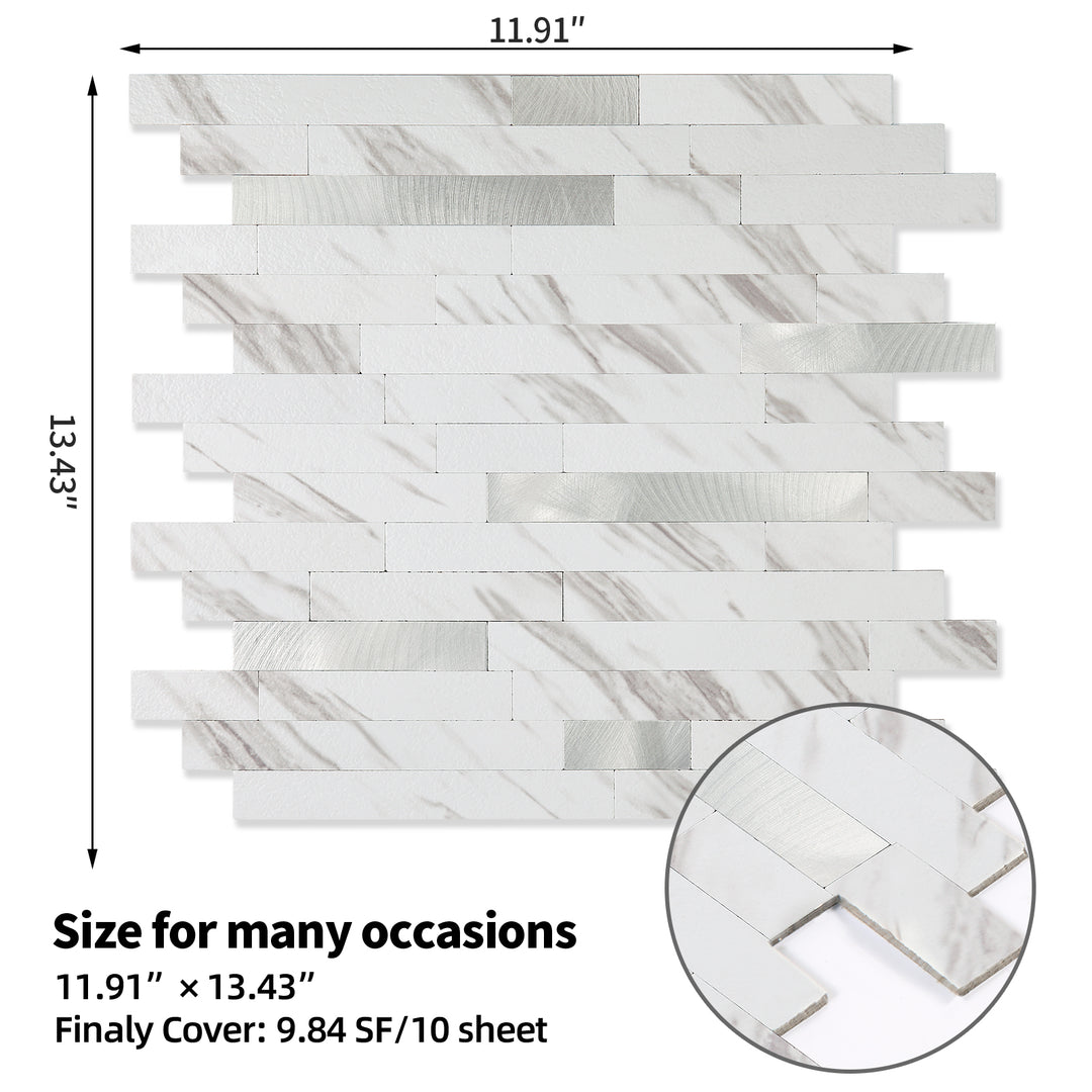backsplash tile size