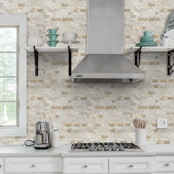 peel and stick stone tile for kitchen