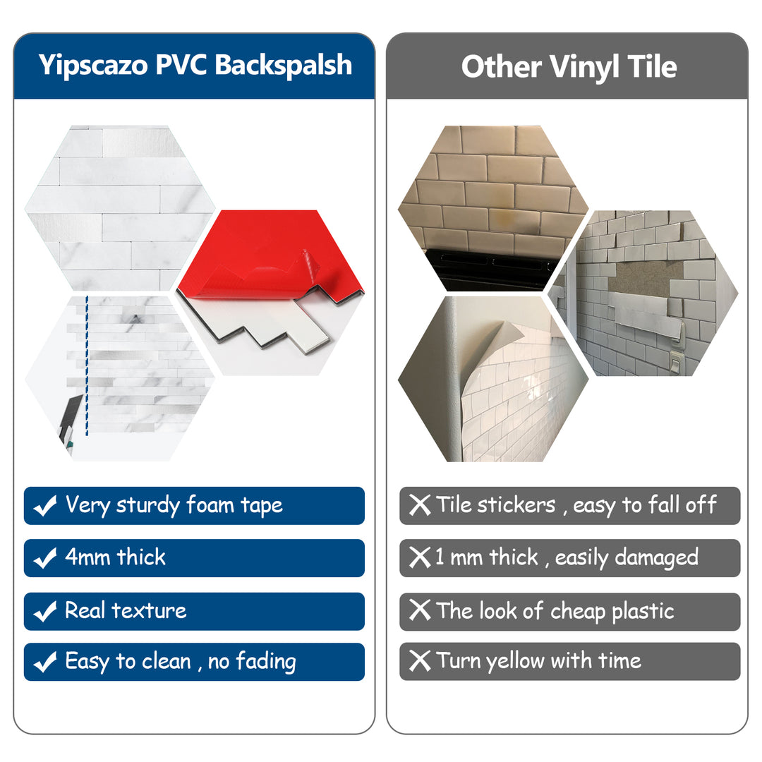 yipscazo peel and stick backsplash