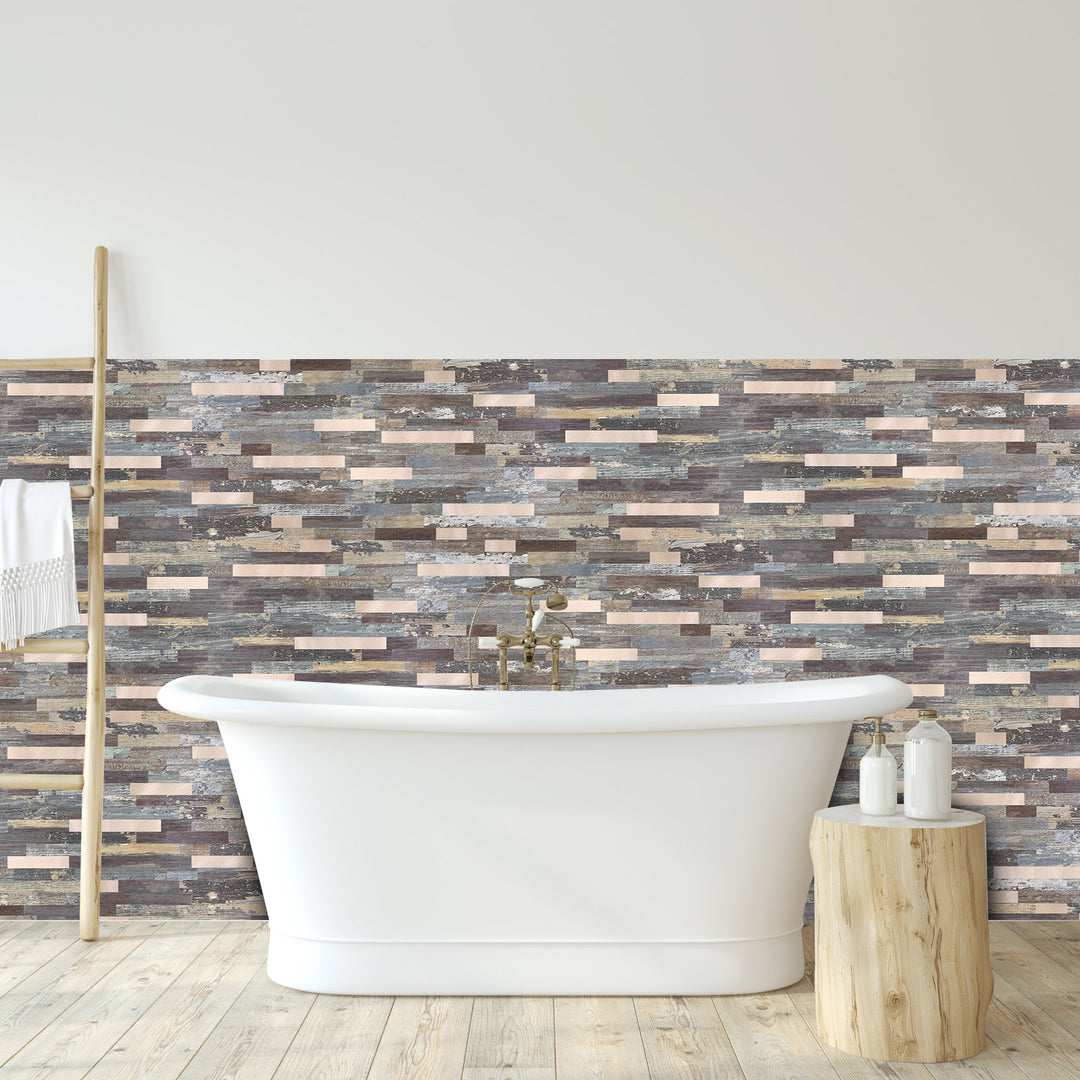 peel and stick tile for bathroom