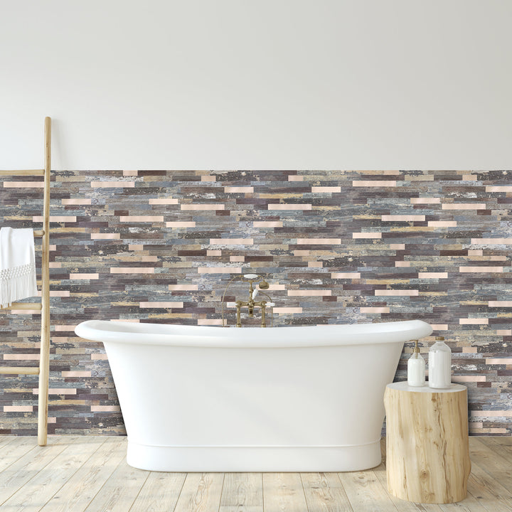 peel and stick tile for bathroom